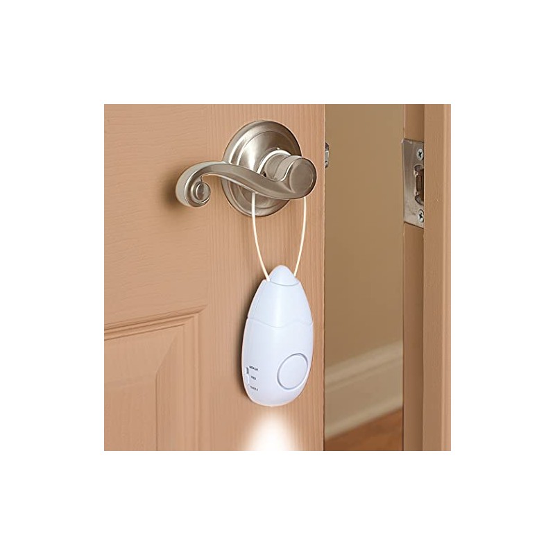 AsSeenOnTVGuys Collections Etc 98 Decibal Door Guard Knob Alarm