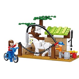 Sluban Horse Wash Area Building Set