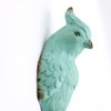 Fyne-Finds Blue Parrot Bird Shaped Vintage Shabby Chic Rustic Coat
