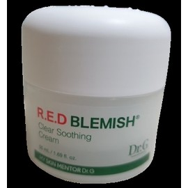 Dr. G Red Blemish Clear Soothing Cream 50ml Skin soothing, moisture supply, smooth application / 닥터지 레드 블레미쉬 클리어 수딩 크림 50ml 피부진정 수분공급 부드러운발림