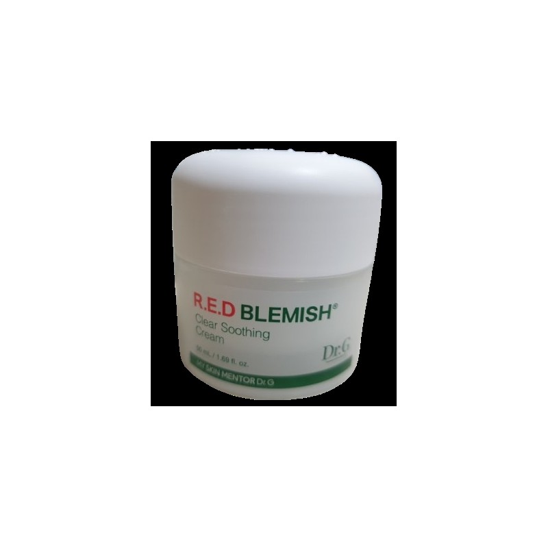 Dr. G Red Blemish Clear Soothing Cream 50ml Skin soothing,