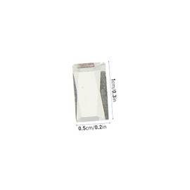 VICASKY 400Pcs Flatback Crystal for DIY Craft Projects Decoration for Phone Cases Sewing and Art Eye Catching and Easy to Use