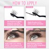 D Curl Wispy Lash Clusters DIY Eyelash Extensions CoMango Lash