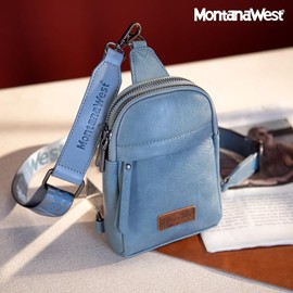 Montana West Sling Bag Crossbody for Women Small Sling Purse Vegan Leather Cross Body Fanny Packs for Women MWC-283JN