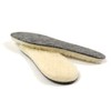Wool Sheepskin Felt Thick & Fluffy Shoes Insoles Boots Inner