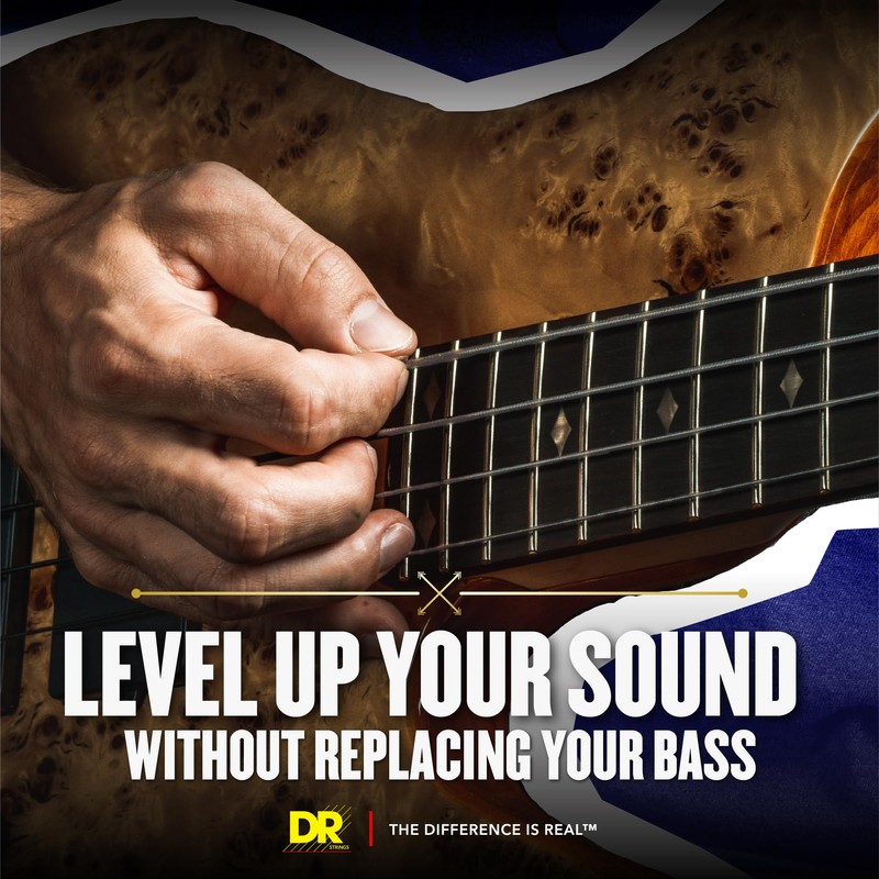 DR Strings PB-45/100 Pure Blues Bass Guitar Strings