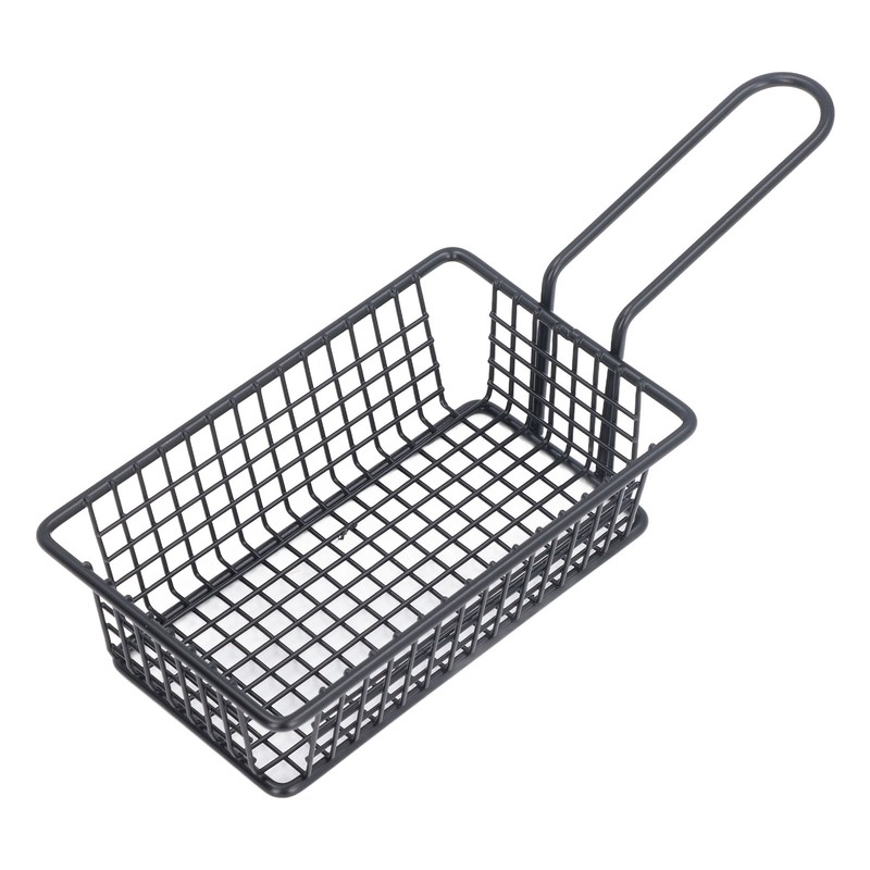 Fryer Basket Food Grade Stainless Steel French Fry Holder Frying