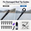 Fishing Rod Tip Repair Kit with UV Light & Glue