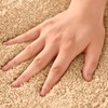 Lifup Bathroom Rugs Oval Non-Slip Shaggy Bath Mats, Soft and