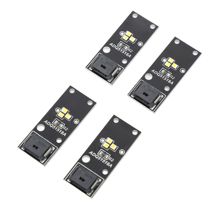 4Pcs CSL Yellow DRL LED Modules 5W Beads 1500AM Stable