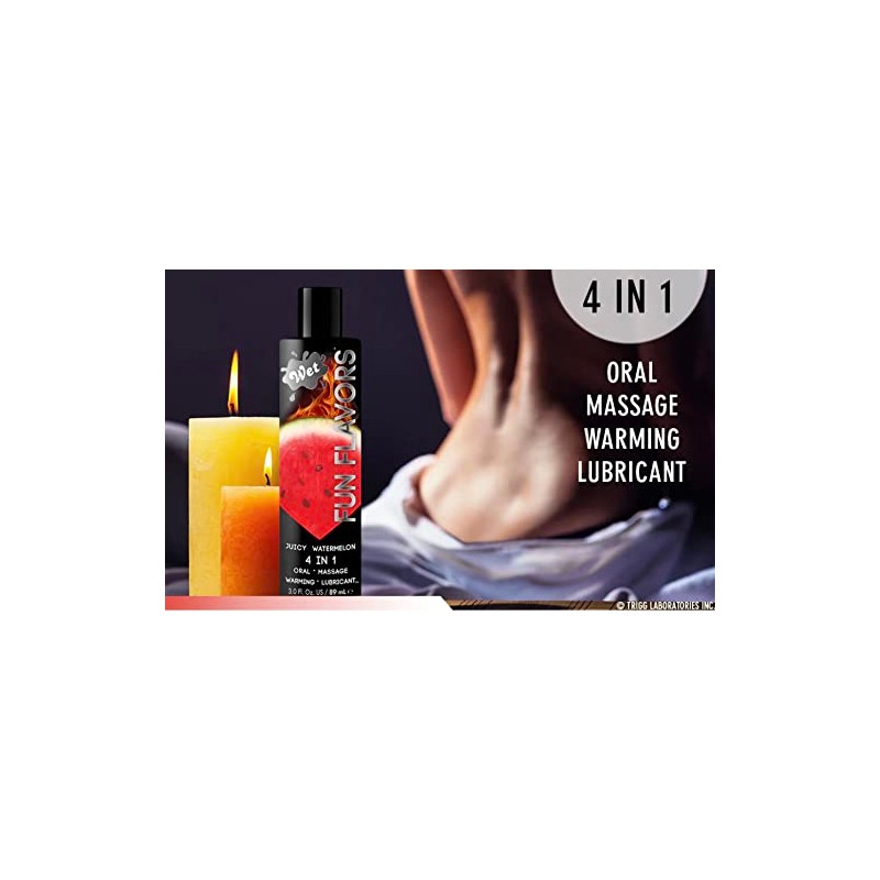 Wet Fun Flavors Hypoallergenic Juicy Watermelon 4 In 1 30