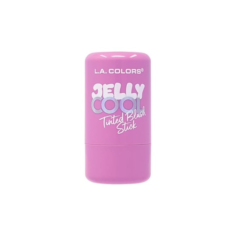 L.A. Colors Jelly Cool Tinted Blush y Glitter Stick ICY