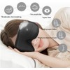 Red Purple Sleep Eye Mask Soft 3D Memory Foam Padded