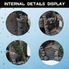 Aquarium Castle Fish Tank Bubbler Decorations for Aquatic Pets to