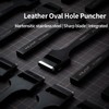 WUTA Oblong Punch Leather Belt Hole Puncher Oval Hole Cutter
