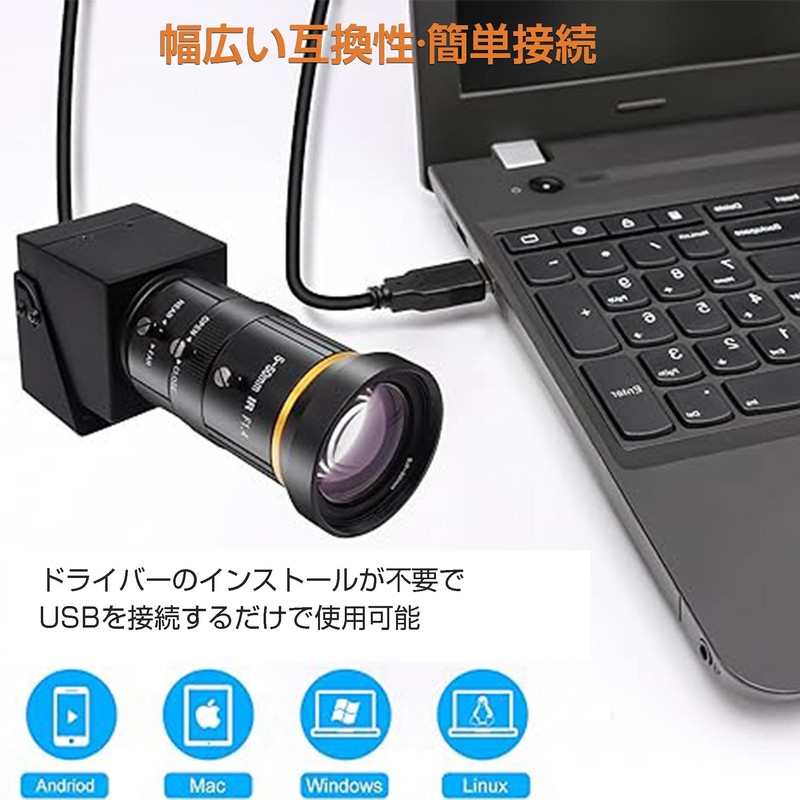 HDMI USB Camera, Rabbitroom 4K UHD 30FPS Webcam 10x Optical