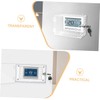 TEHAUX 1 Set Thermostat Lock Box Protective Cover for Thermostats