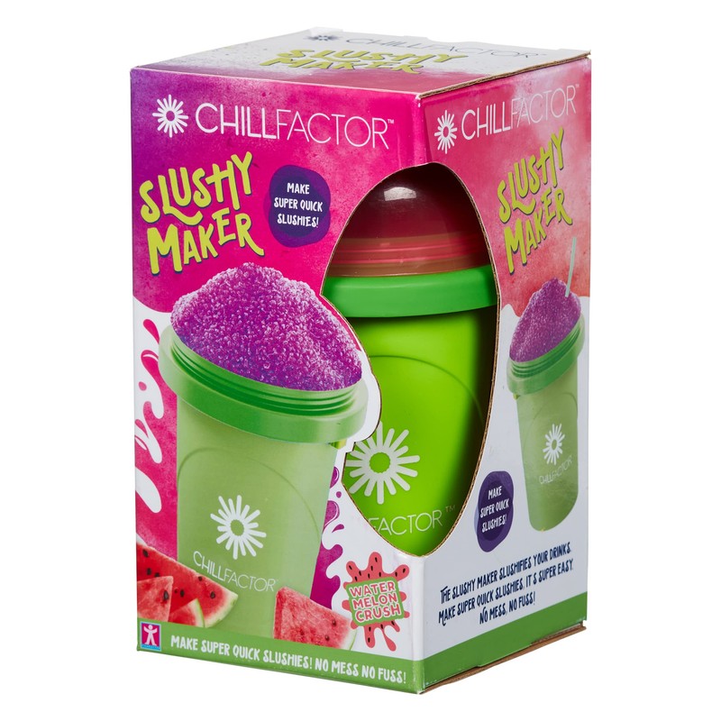 BANDAI CHILLFACTOR CO07952 Kitchen Toy, Slush Machine with Reusable Cup