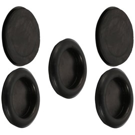 TOP-VIGOR 55 mm schwarze Gummi-Abdecktüllen, elektrische Löcher, Kabelschutz für Stecker, Auto, Boot, Pumpe, Sanitärverdrahtung