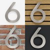 Modern Stainless Steel House Number N-01 N-03 (No. 6, 200