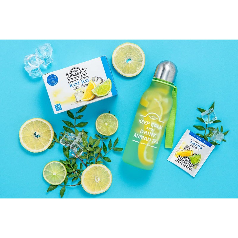 Ahmad Tea Lemon & Lime Cold Brew | Black Tea