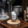 Boundless Voyage Titanium Tea Infuser with Extended Chain & Hook