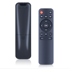 WDZP New Remote Control Replacement for HOMPOW Native 1080P Full HD Bluetooth Projector C10