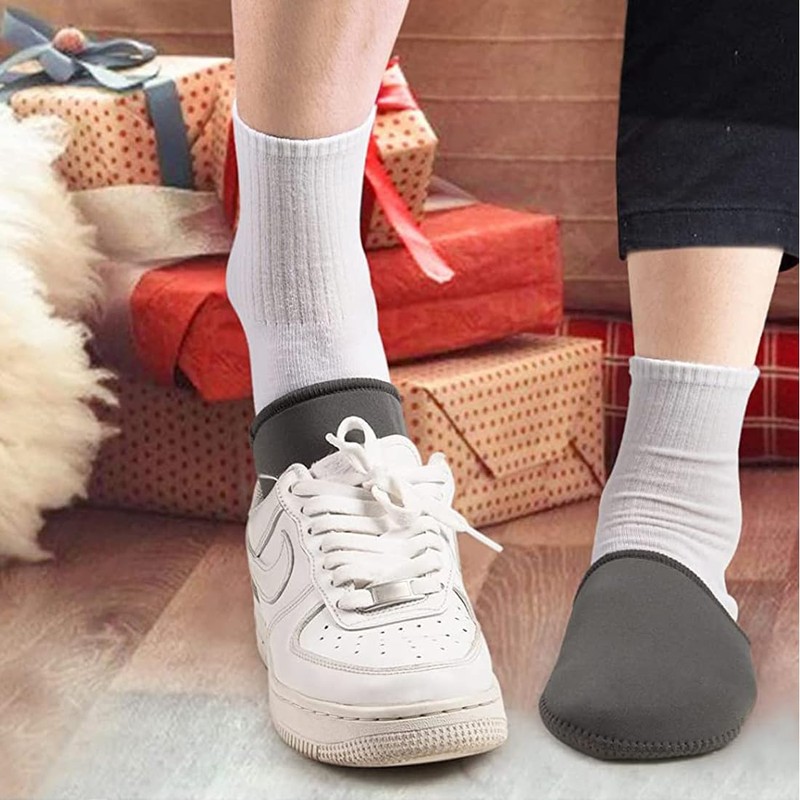 IKOPFLN Pair of 2.5mm Thermal Neoprene Toe Warmers for Cycling