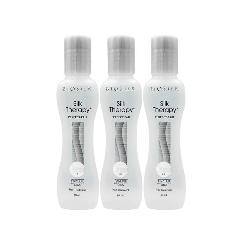 Silk Therapy 실크테라피 퍼펙트 페어 에센스60ml x3개 헤어에센스 손상모발케어 Silk