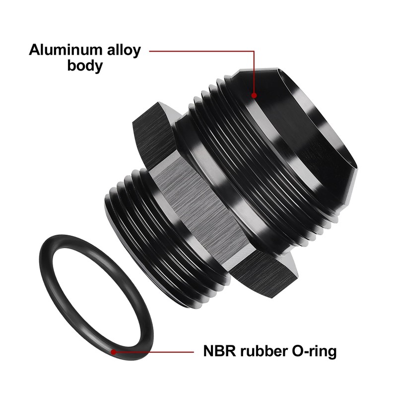 EVIL ENERGY 20AN Flare to AN16 ORB Male O-Ring Fitting