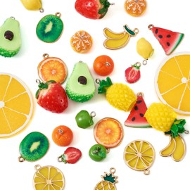 PandaHall Bee Charms Alloy Enamel Charms for DIY Necklace Bracelet Earrings Jewelry Making Crafts High Quality Alloy Enamel Resin Platinum Gold Plated, Resin, No Gemstone