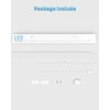 ASOKO Plug-in Under Cabinet Lighting, 24Inch LED Workbench Lights with