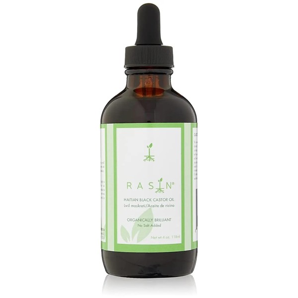 Rasin Castor Oil Organically Brilliant Haitian Black Castor Oil. (Original,