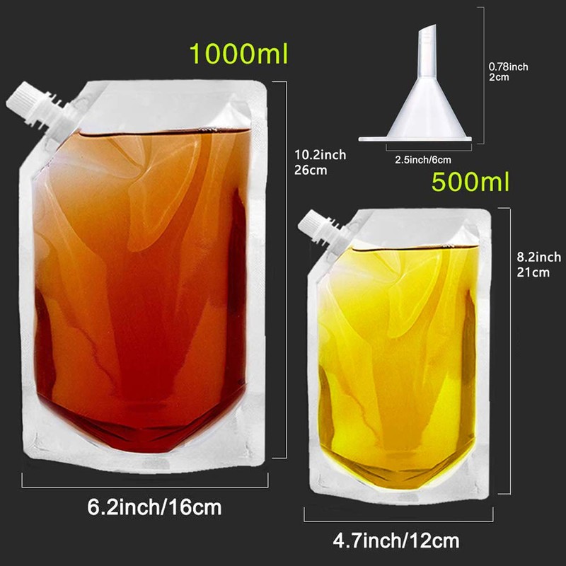 Concealable And Reusable cruise sneak flask Liquor kit，Rum Runners Alcohol