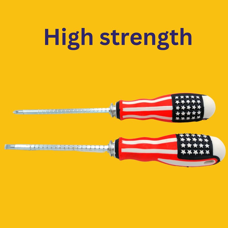 Screwdriver (2 PCS) 2 in 1 Adjustable Length, Reversible Dual