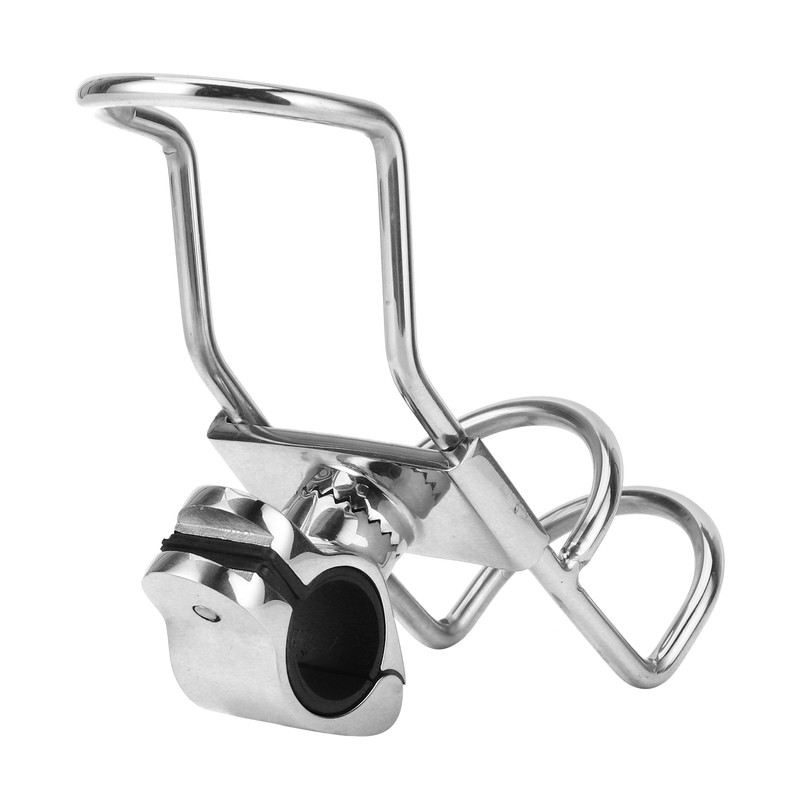 Fishing Rod Rack Holder Pole Bracket Support Base Stainless Steel