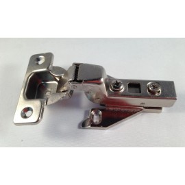 MPJ Soft Close Hydraulic Cabinet Hinges Full Half Inset Overlay Face Frame Frameless - 1/4 HALF OVERLAY FACE FRAME