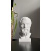 Generic Epicurus Ancient Greek Philosopher. Statue or Bust of Epicurus.