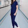 LOVIVER Uniforms Scrub Set Short Sleeve Nurse Top Pants Suit