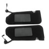Sun Visors Sun Shades Vanity Mirror Pair W/LED Light Compatible