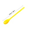 Pack of 6 Long Plastic Spoons, Spoons with Long Handle,