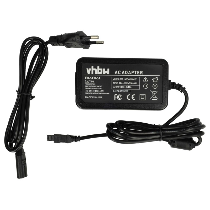 vhbw CAMERA CHARGER suitable for NIKON replaces EH-5 / EH5