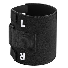 Adjustable Acupressure Knee Support Rehabilitation - Support Splint - Back Knee Pressure Point Band Helps with Sciatica Pain, Back Pain - Spandex - Black