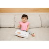 Pearhead First 5 Years Chevron Baby Memory Book, Clean-Touch Baby