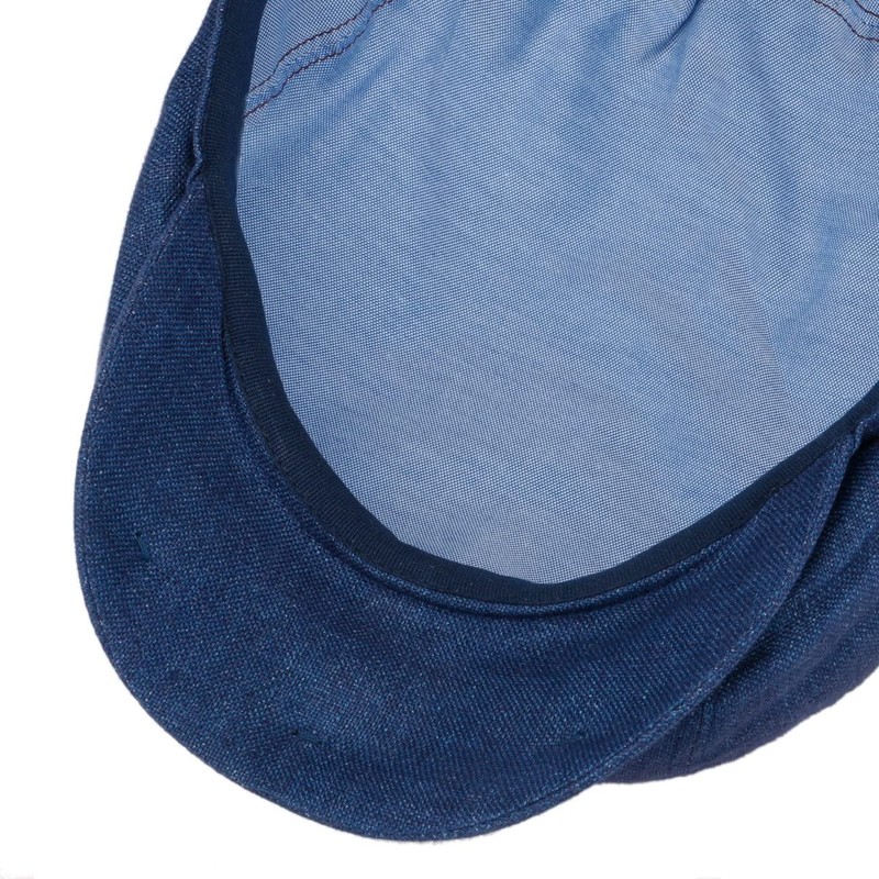 Stetson Hatteras Classic Linen Flat Cap Women/Men (55-62 cm) -