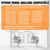 WR01X11052 Fridge Door Spring Hinge Mullion Fits for GE Refrigerator