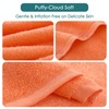 JEFFSUN Wash Cloths 6 Pack, Super Soft and Gentle Face