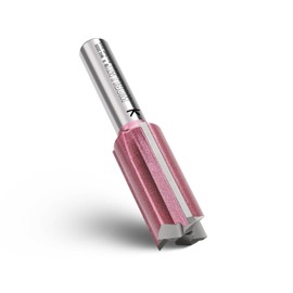 WOBLLMX 3 Blades Groove Cutter 8 mm Shank, Diameter 17 mm Working Length 30 mm Professional Carbide Fitted Groove Cutter Standard for Wood Density Plate Accessories Hand Milling Cutter