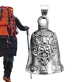 Motorcycle Angel Bells | Drive Angel Pendant Accessories | Motorcycle Lucky Pendant for Men Women, Biker Accessory, Guard Riding Safety