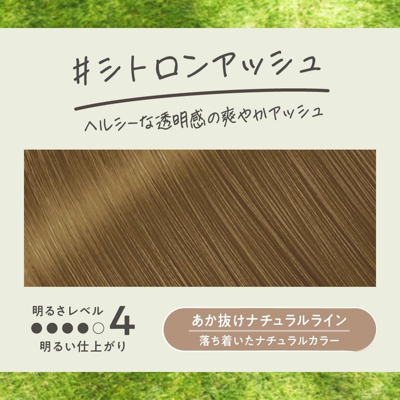 Liese Bubble Color Citron Ash Hair Color for Black Hair